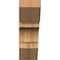 Ekena Millwork Westlake Slat Rough Sawn Bracket, Western Red Cedar, 6"W x 18"D x 18"H BKT06X18X18WTL06RWR - alternate 2